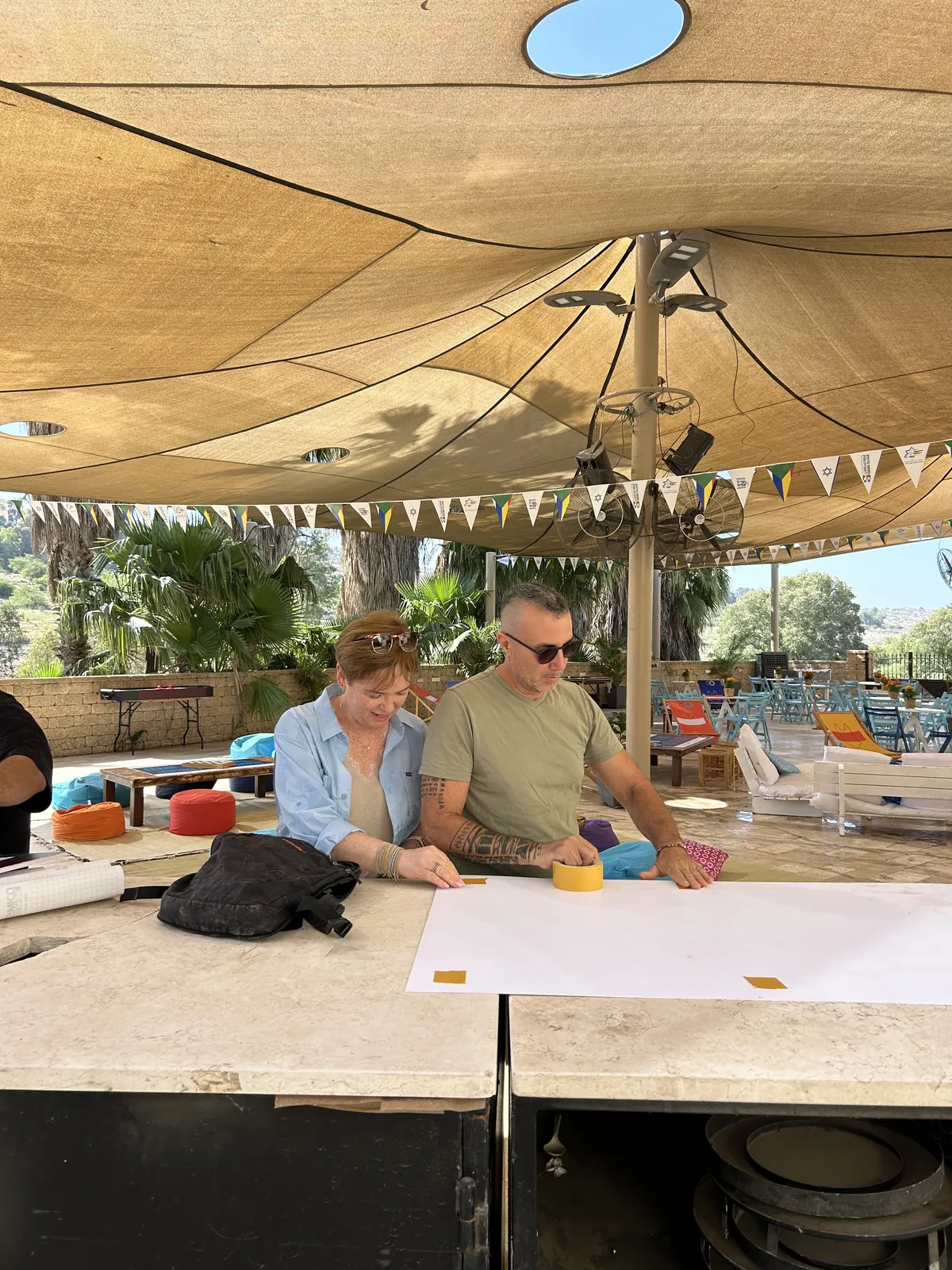 נופש מילואימניקים דרוזים בכינרת  תמונה מהפקה של שוש 10